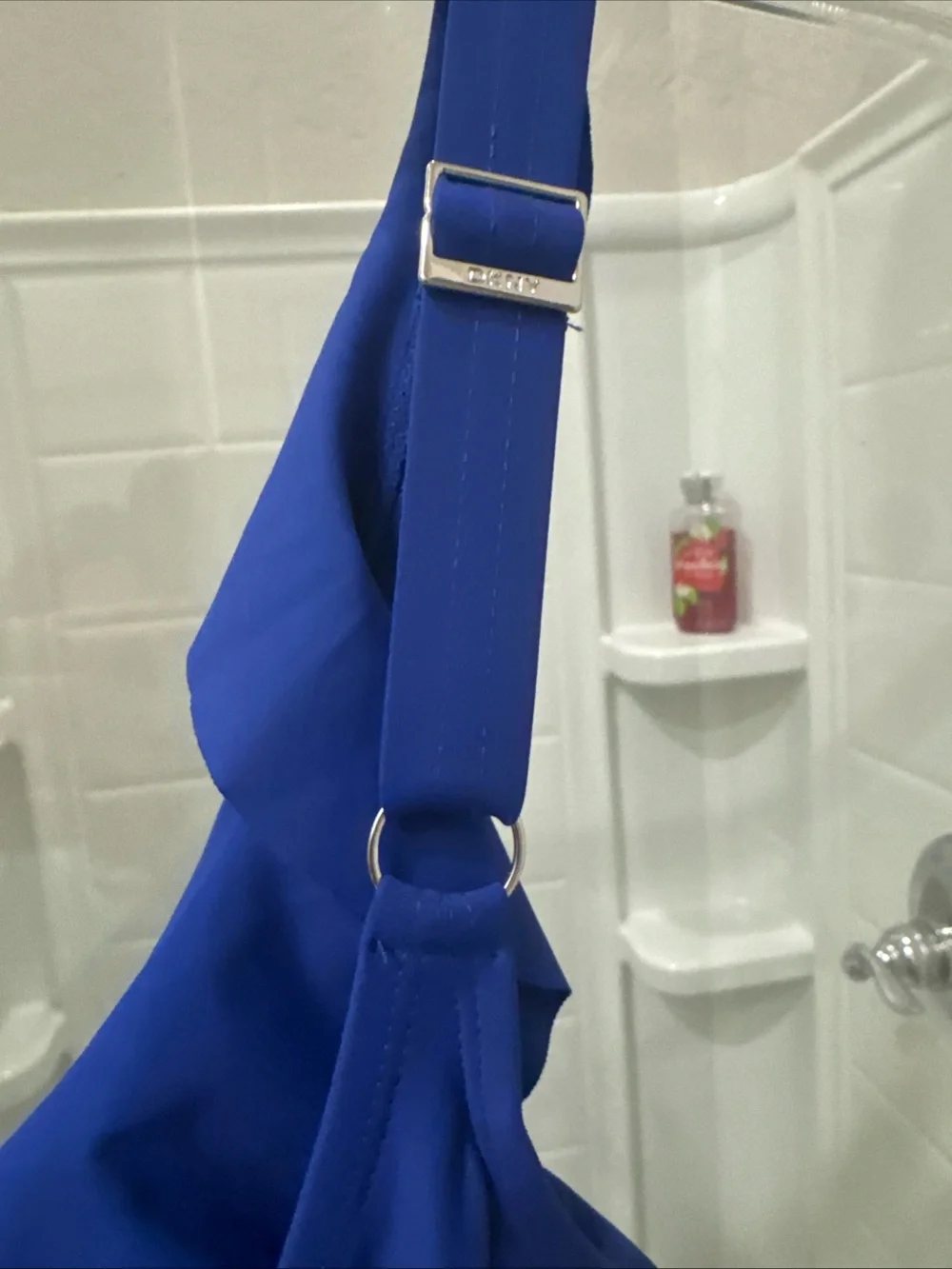 Women’s  One-Piece Swimsuit in Royal Blue - Picture 5 of 7